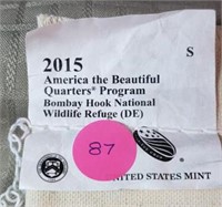 2015 US Mint Bag of 100 San Francisco Bombay Hook