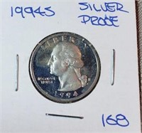 1994S Washington 90% Silver Quarter Proof