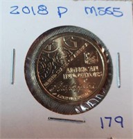 2018P American Innovation Dollar Introductory Coin