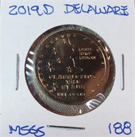 2019D Delaware  American Innovation Dollar MS65