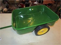 John Deere 2 wheel pedal tractor wagon