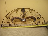 LARGE WROUGHT IRON WALL HANGER