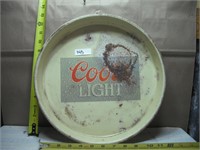 COORS METAL SERVING TRAY