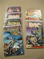 BATMAN SERIES COMIC BOOKS LOT OF 7