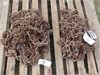 Pair of 16.9 x 28 Tractor Chains