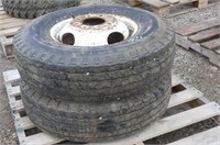 Pr. of 7.50-16LT Tires & Rims