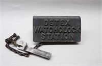 Detex Watchman's Clock Key