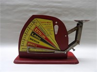 Red Jiffy-Way Egg Scale