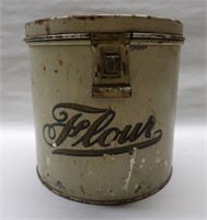 Vintage Flour Tin Can