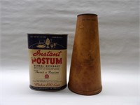 Seal Right Paper Milk Bottle & Postum Can