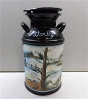 20" Painted Milk Can