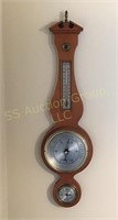 Wall Thermometer/Barometer