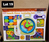 Teach time activity set
