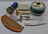 Vanity Items: Razor, Comb