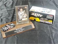 Dale Earnhardt and Rusty Wallace 1:64 scale cars