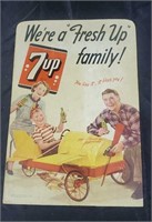 1949 7up advertising pieces We're a Fresh Up