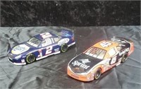 Pair of die-cast racing cars