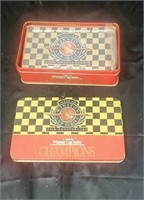 Winton cup series 25th anniversary tin of Matches