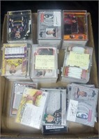 Box of various Nascar cards