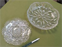 2 Glass Bowls