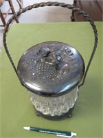 James Tufts Silver Castor Jar