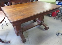 Oak 1 Dr. Library Table