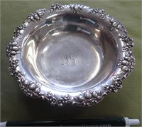 Sterling Stawberry Bowl
