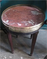 Marble Top Stand (Crack)