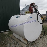 500 gal fuel barrel w/metered pump