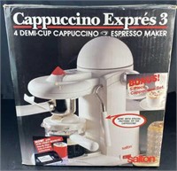 Cappuccino Expres 3 in Box Espresso Maker