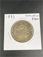 1893 Columbian Exposition Half Dollar Silver