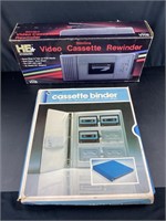 Retro Casette Rewinder & Binder in Boxes
