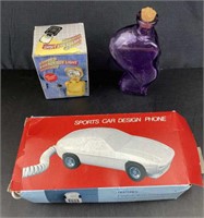 Retro New, Old Stock Sports Car Phone