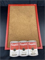 Campbell's Soup Cork Board