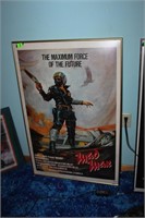 Mad Max Framed Movie Poster. Has creases from