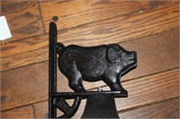 pig bell cast iron