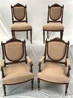 Louis XVI Style Chairs (Fauteuils)