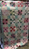 Hand-Made Patchwork Quilt