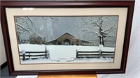 Winter’s Gift Framed Bob Timberlake Print