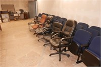 Lot of Six Office Chairs