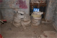 Large Lot of Old Fire Hose