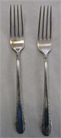 3.6oz Sterling Silver Forks - 2 Dinner Forks