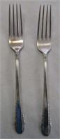 3.6oz Sterling Silver Forks - 2 Dinner Forks
