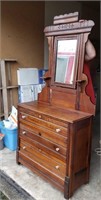 Antique Dresser with mirror