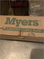 Myers well pump, submersible