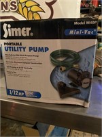 Simer utility pump