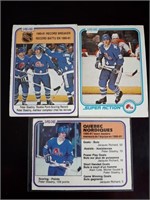 3 cartes de hockey OPC de Peter Stastny année