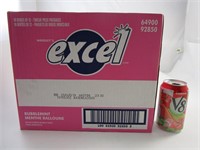Carton de 18 paquets de 12 chewing-gums Excel