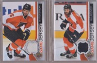 2 carteshockey jersey Flyers -Sean Couturier.