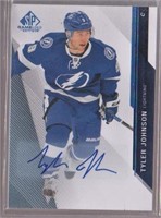 Carte hockey 2014-15 Sp Game Used Blue Ink Auto